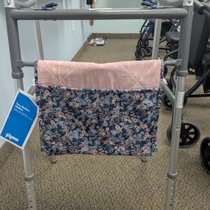 Walker Bag with Pink Backing